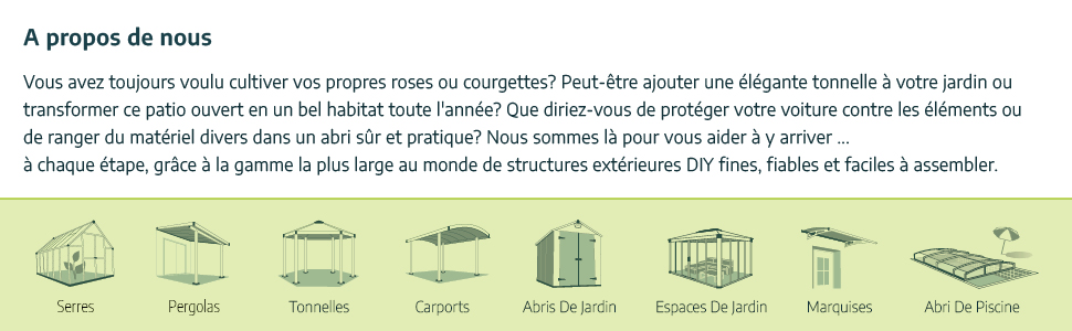 Gamme de produits jardinite