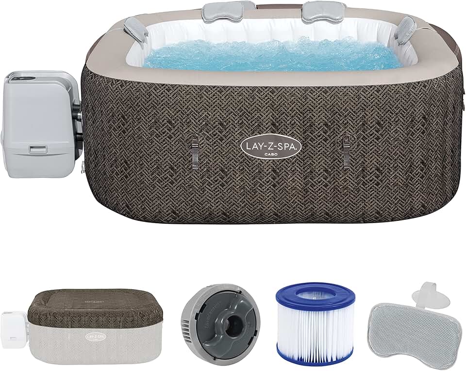 jardinite - Cabo Smart HydroJet - 180x180x71 cm - spa connecté 4-6 pers.