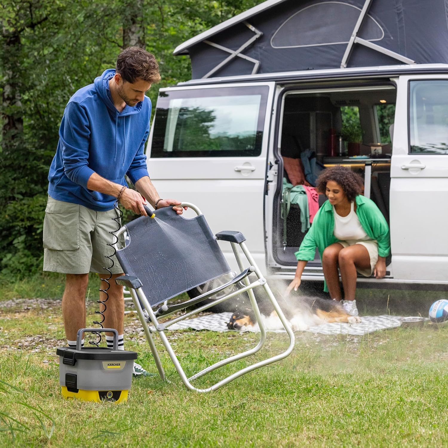jardinite - Nettoyeur Mobile OC 4 - 3,1 kg, 8L, batterie Li-Ion, 2L/min