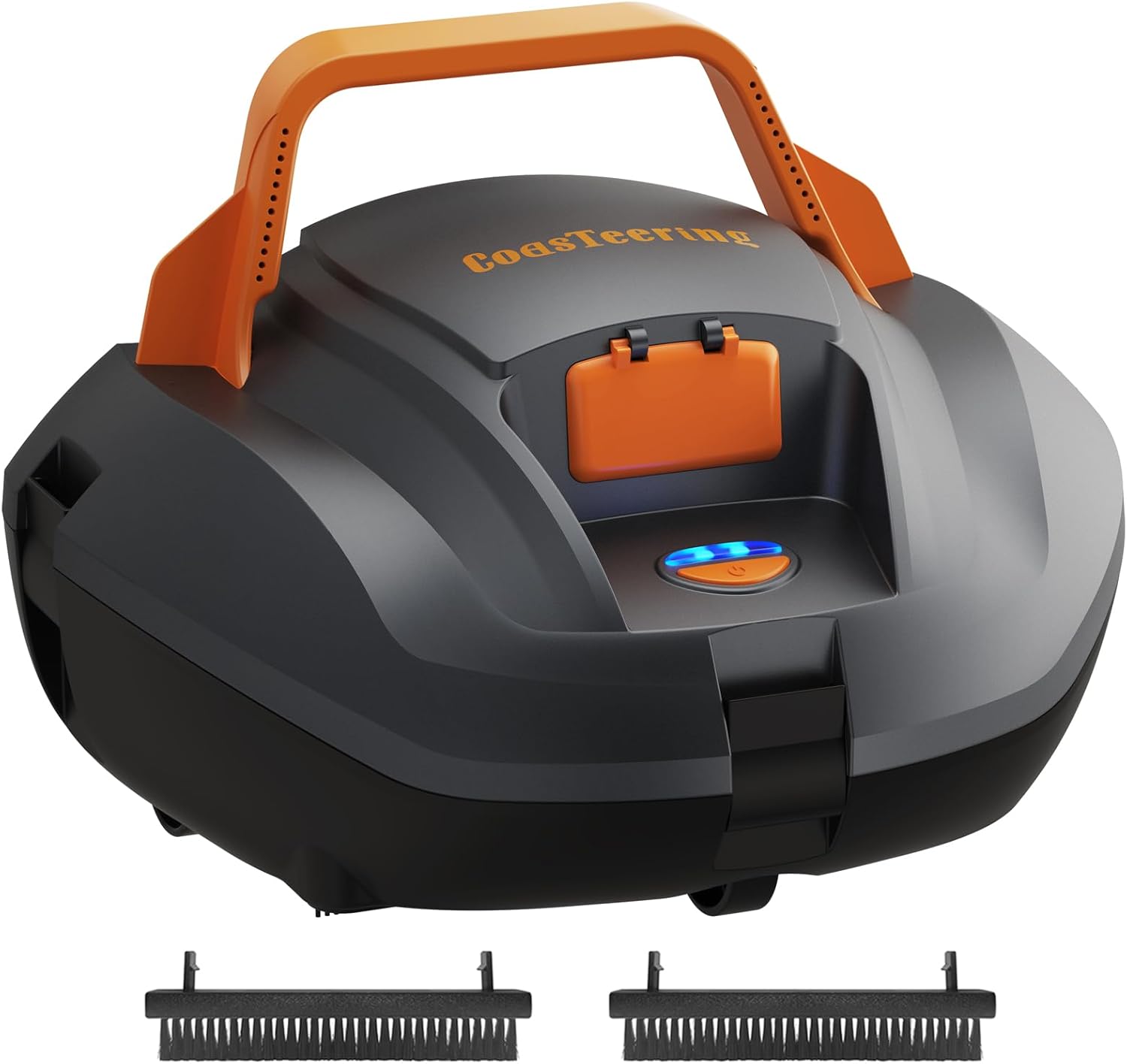 Robot piscine batterie - 120min autonomie, 80m², charge 2.5h, parking auto
