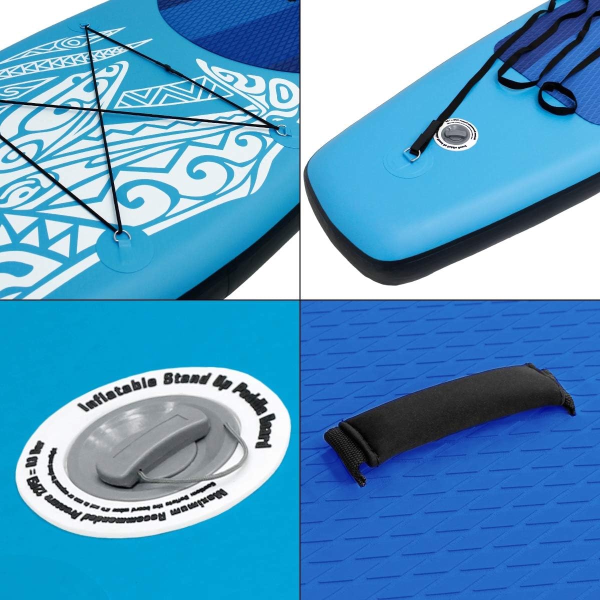 jardinite - Stand Up Paddle gonflable - 305/308/320/380 cm - PVC, 120/150 kg, 10/15 cm