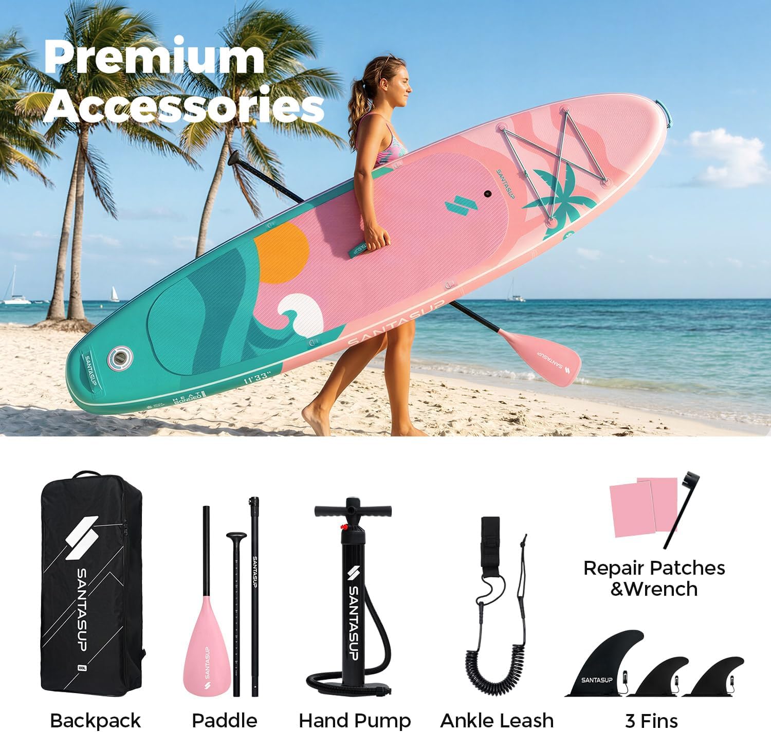 Stand Up Paddle gonflable - 10'6