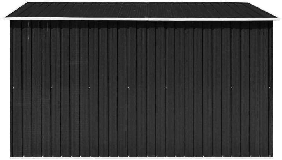 jardinite Abri de Jardin 257x298x178 cm Métal Anthracite,Maison & Jardin, Pelouses & Jardins, Vie en extérieur, Structures extérieures, Cabanes & abris de Jardin, Anthracite (Poids 72.36KG)