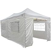 jardinite - Tonnelle pop-up 3x6m entièrement imperméable avec 4 parois latérales Premiu...
