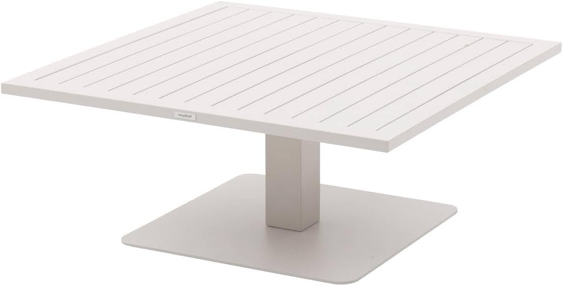 jardinite - Salimia - table relevable carrée aluminium 110x110cm