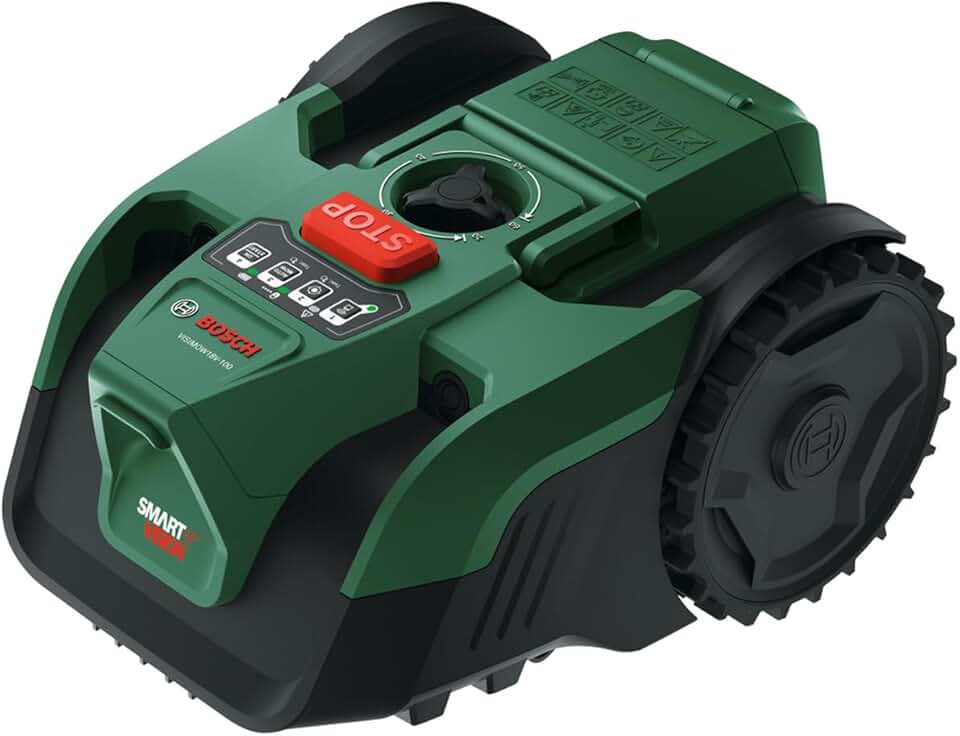jardinite - Tondeuse robot série VISIMOW - 16 cm - 100 m², coupe 20-60 mm - VISIMOW18V-100