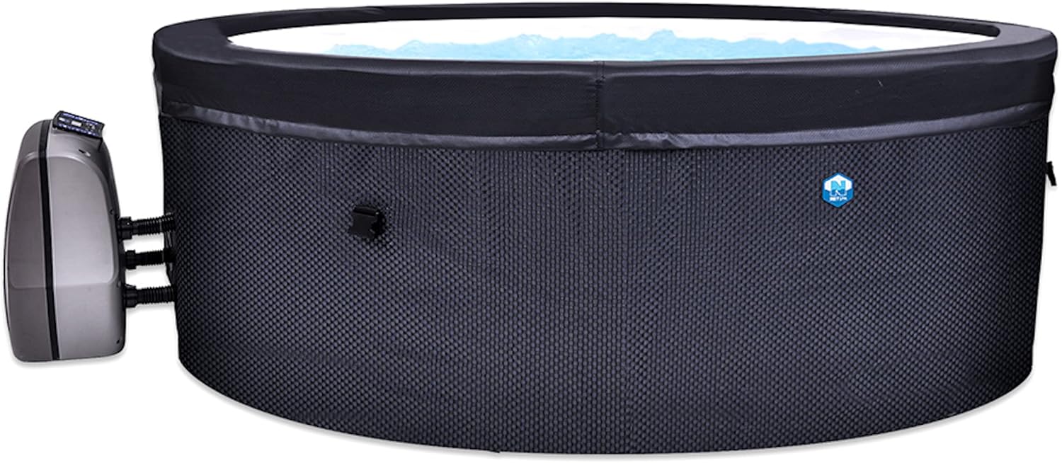 Netspa - Vita 4 places spa semi-rigide rond, confort compact SP-VIP140B