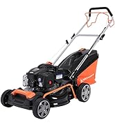jardinite Tondeuse à gazon Thermique autopropulsée 125cc de 46cm avec Moteur à essence Briggs & ...