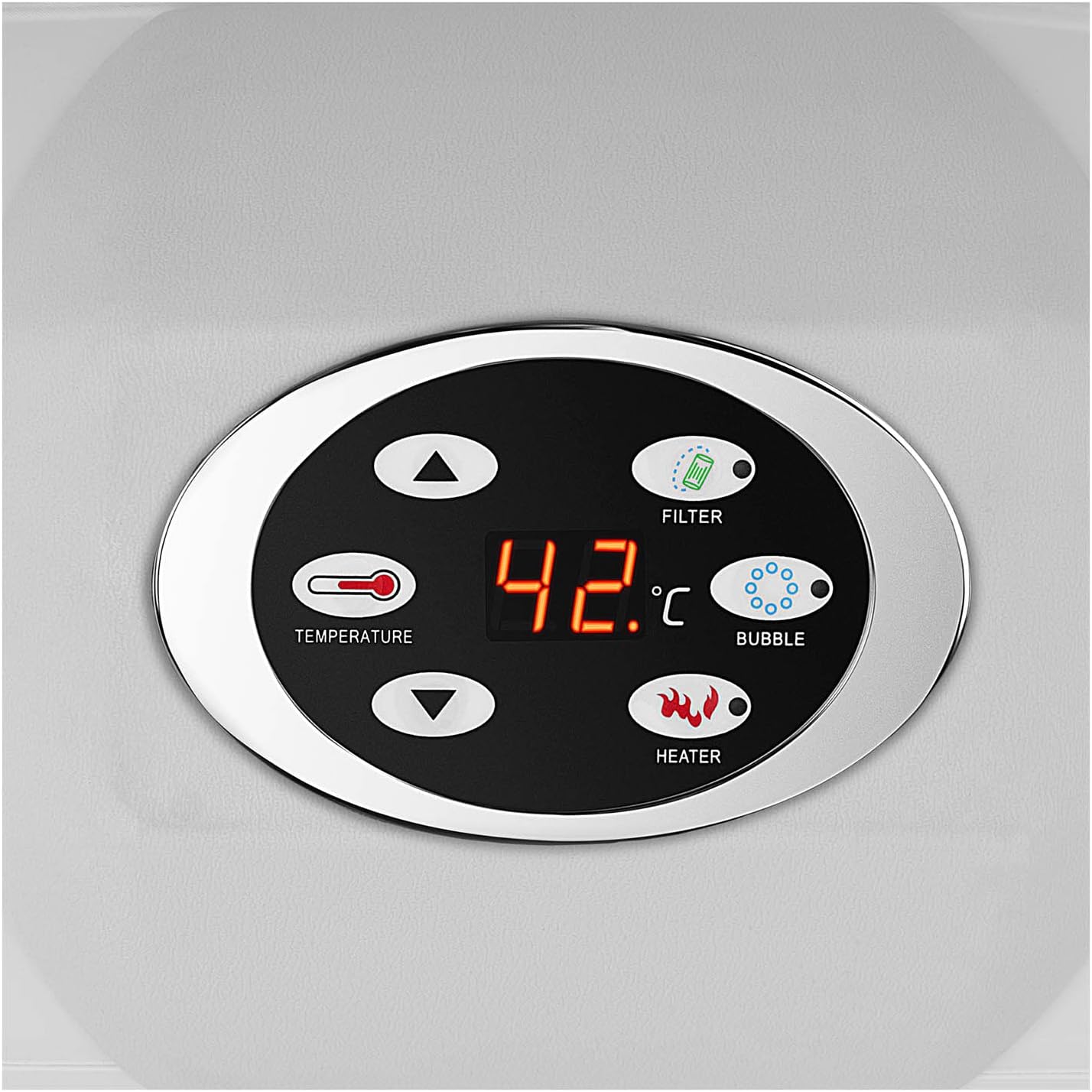 Spa gonflable carré 4 places – 600L – 100 jets – Chauffant 1800W – UNI_Pools_15