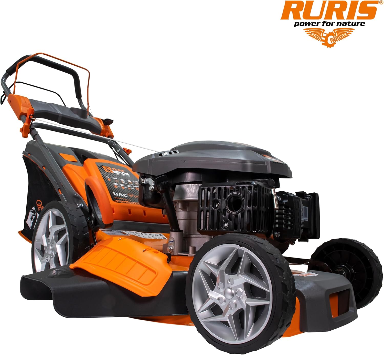 Ruris - tondeuse thermique 502mm 5CV sac 55L autopropulsée DAC150XL