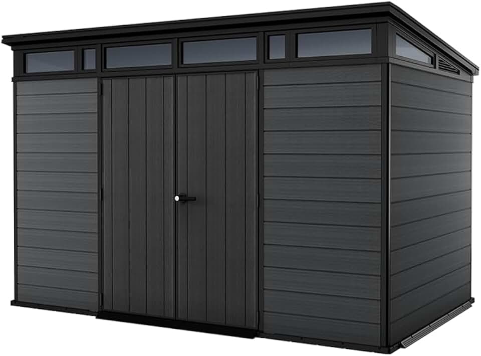 jardinite - Abri de jardin Cortina - 7,15 m² - structure résistante