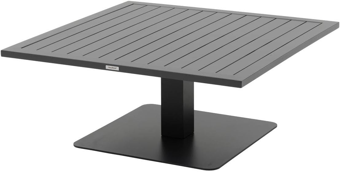 jardinite - Salimia - table carrée relevable 110x110x69cm - aluminium