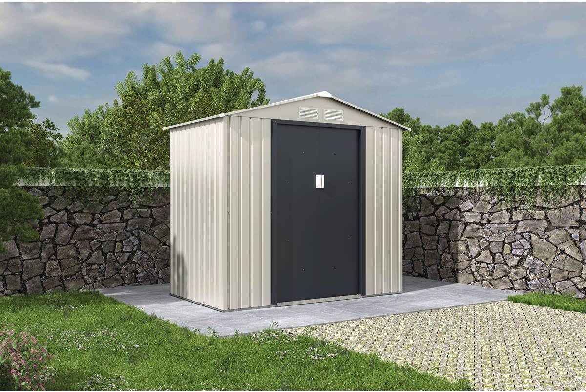 jardinite - Nebraska - abri métal 4,07 m² - double porte