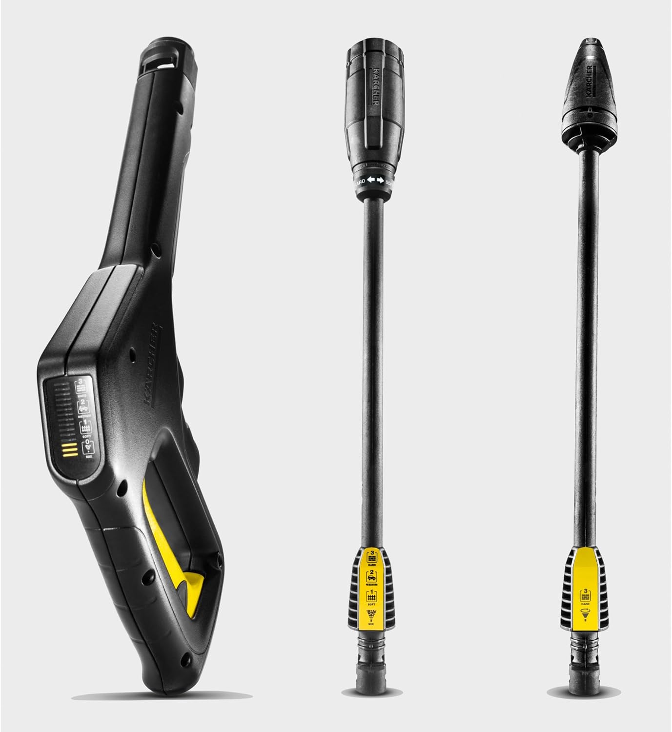 jardinite - K 3 Power Control - nettoyage haute pression - app intelligente - jaune/noir