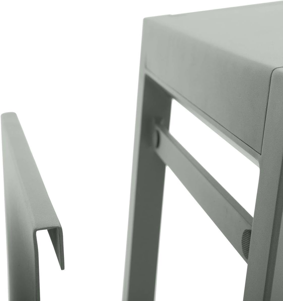 jardinite - Table d'appoint Allure - 55x45x55 cm - Vert Laurier