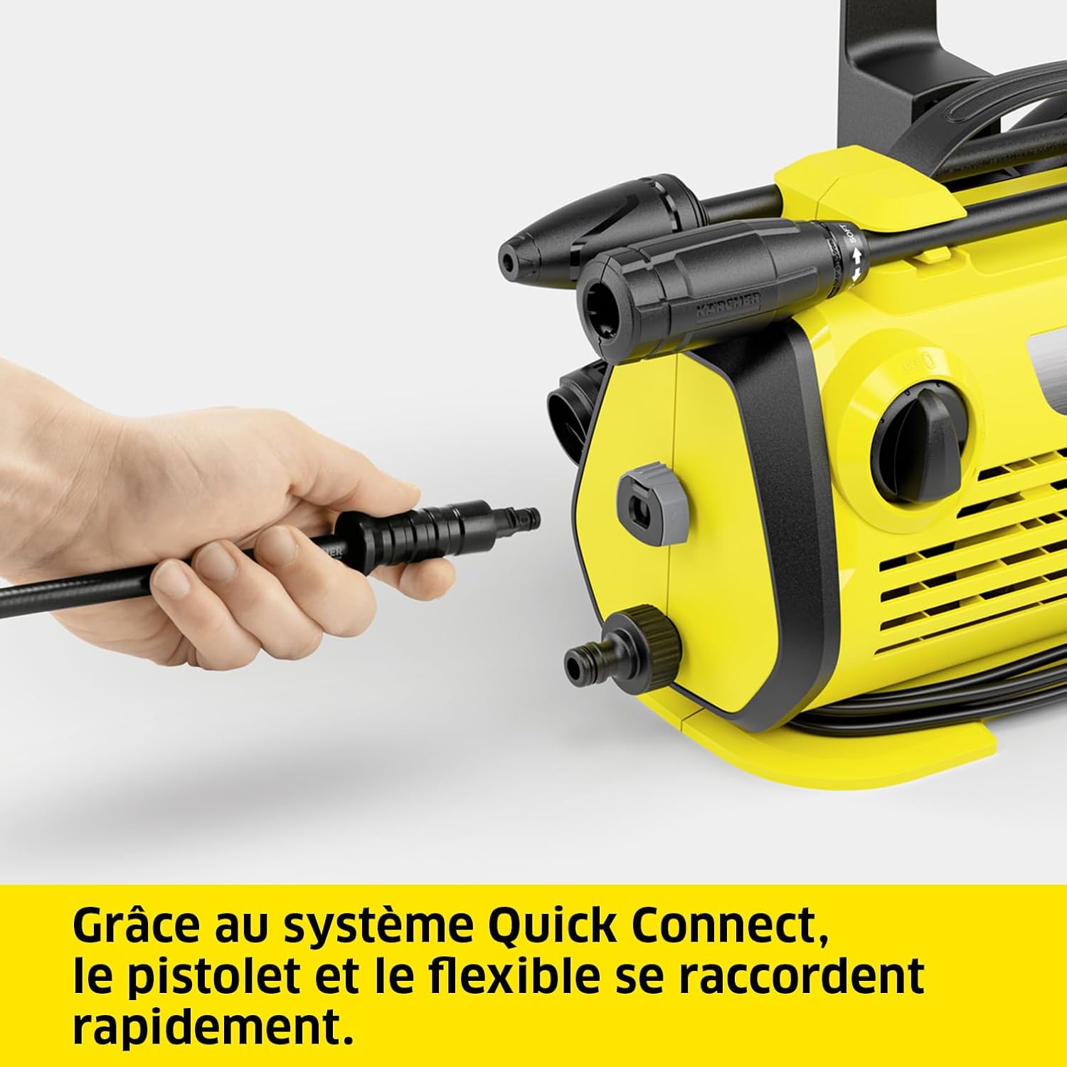 jardinite - K 3 Horizontal Plus - 3,6kg - 120 bar, 380l/h, filtre, pistolet