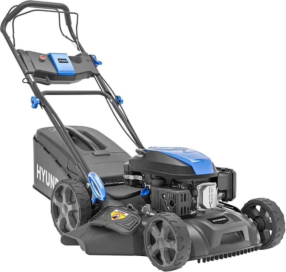 jardinite - tondeuse thermique 46cm, 139CC, autotractée, démarrage électrique