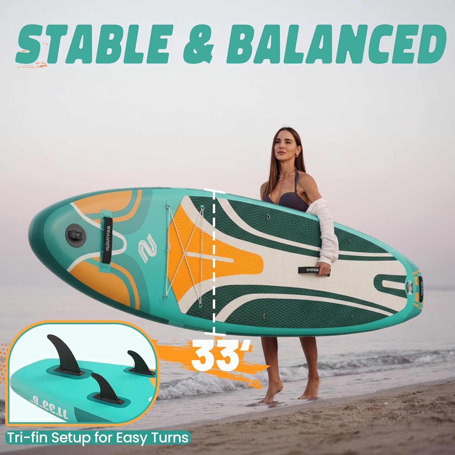 Tableau Gonflable Stand Up Paddle - 10'6