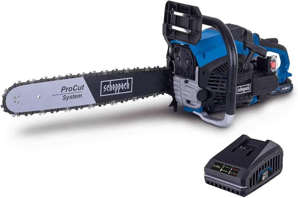jardinite - tronçonneuse thermique - 51cm 3,1CV - moteur 2T, ProCut 20