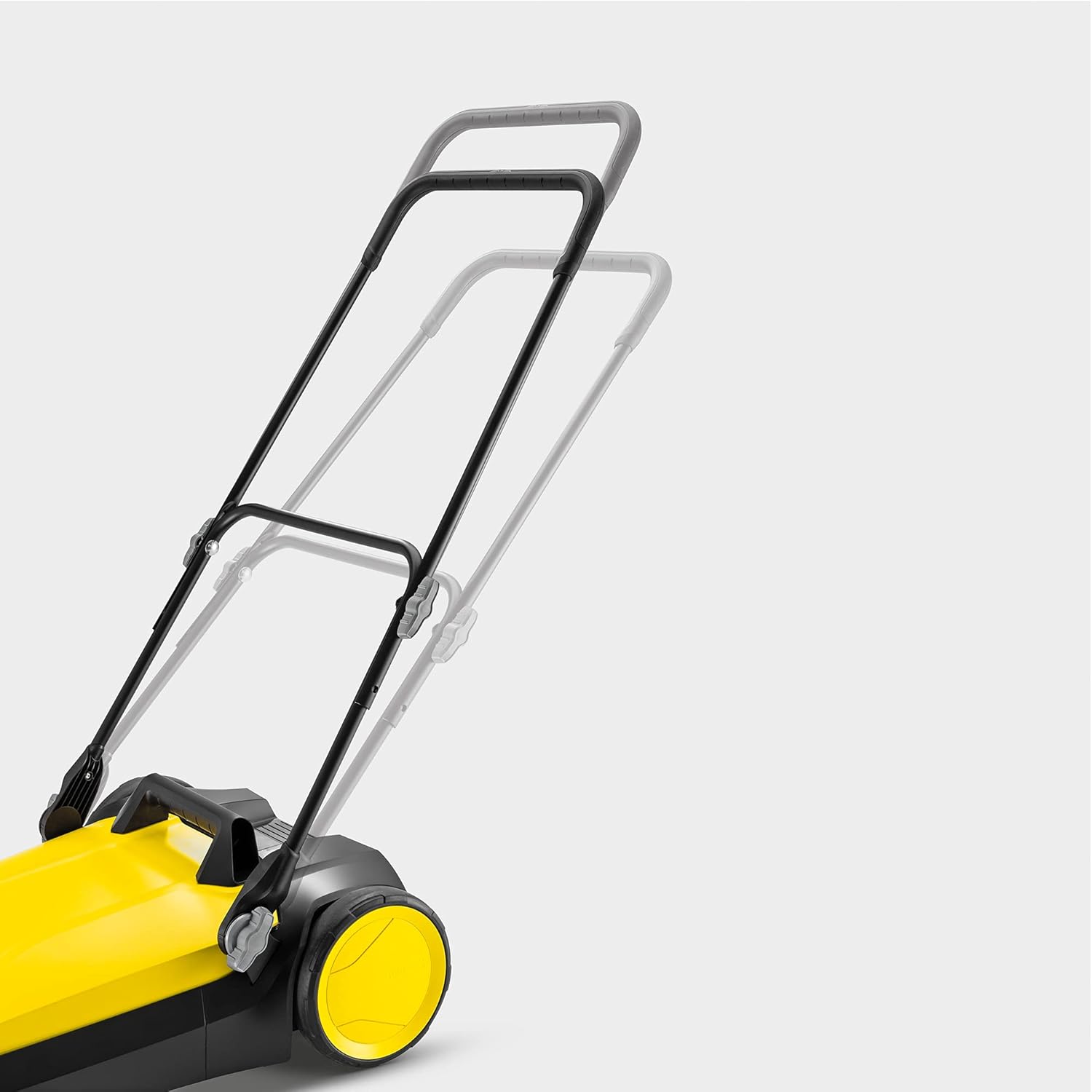 jardinite - S 4 balai mécanique, 68cm, capacité 20L, noir/jaune - 1.766-360.0