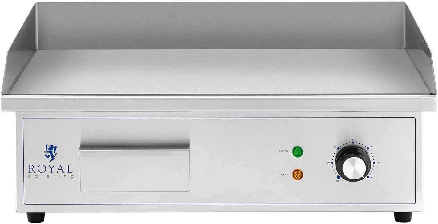 jardinite - plancha électrique pro 530x350 mm 3000W RCPG42-S