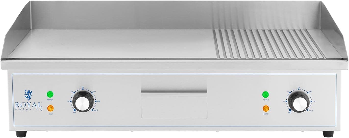 jardinite - Plancha professionnelle 727x420 mm fer 4400 W RCPG51-M