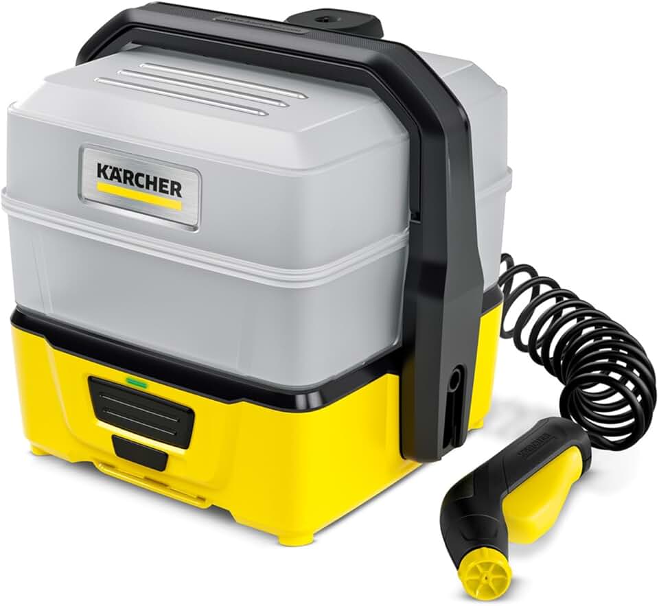 jardinite - OC 3 Plus - 26x23x28 cm - nettoyeur mobile, 7L, 2.3kg, batterie Li-Ion