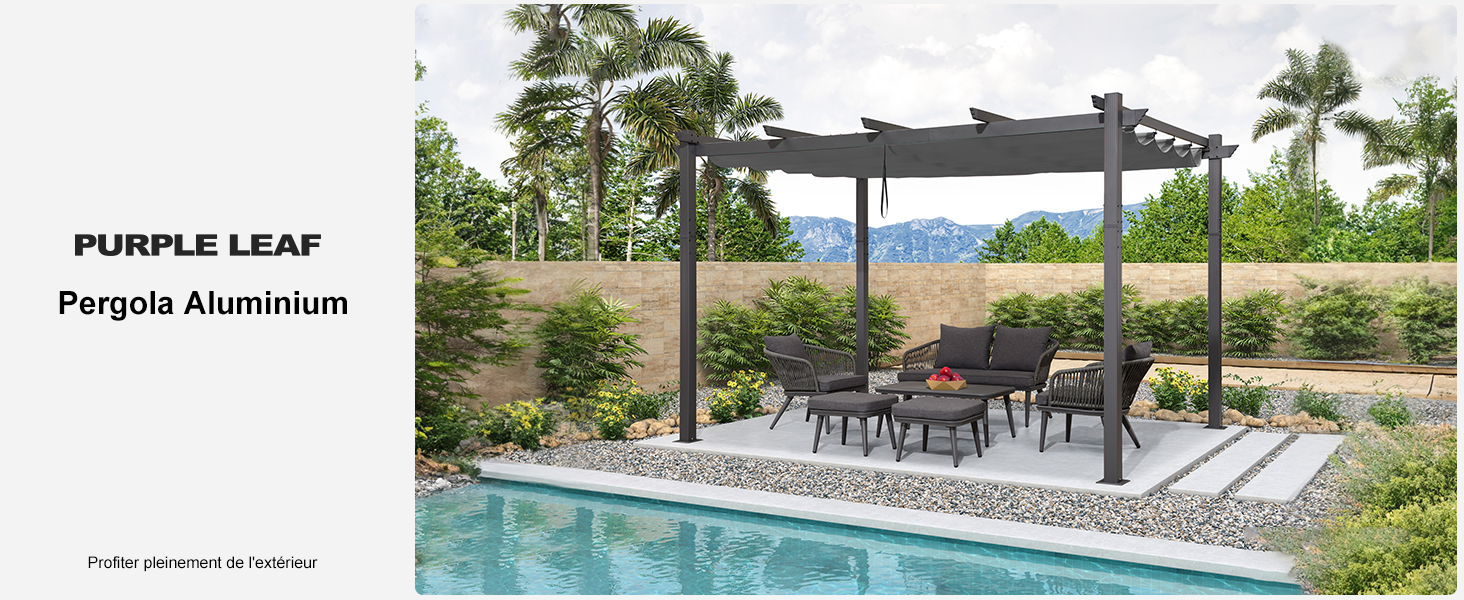Pergola Aluminium 4 x 3 