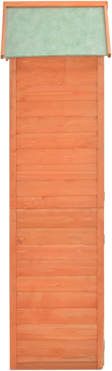 Abri de rangement de jardin, Armoire de terrasse, abri d'extérieur, coffres pour jardin, abri de jardin, abri de jardin, 71 x 60 x 213 cm