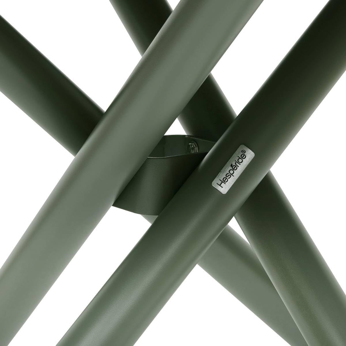jardinite - Nebullia Table Jardin 4 places 105cm Vert Laurier