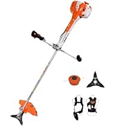 RURIS Rr460C, Débroussailleuse, 3Ch, Bobine Coupe File Professionelle, Suport Guidon avec Amortis...
