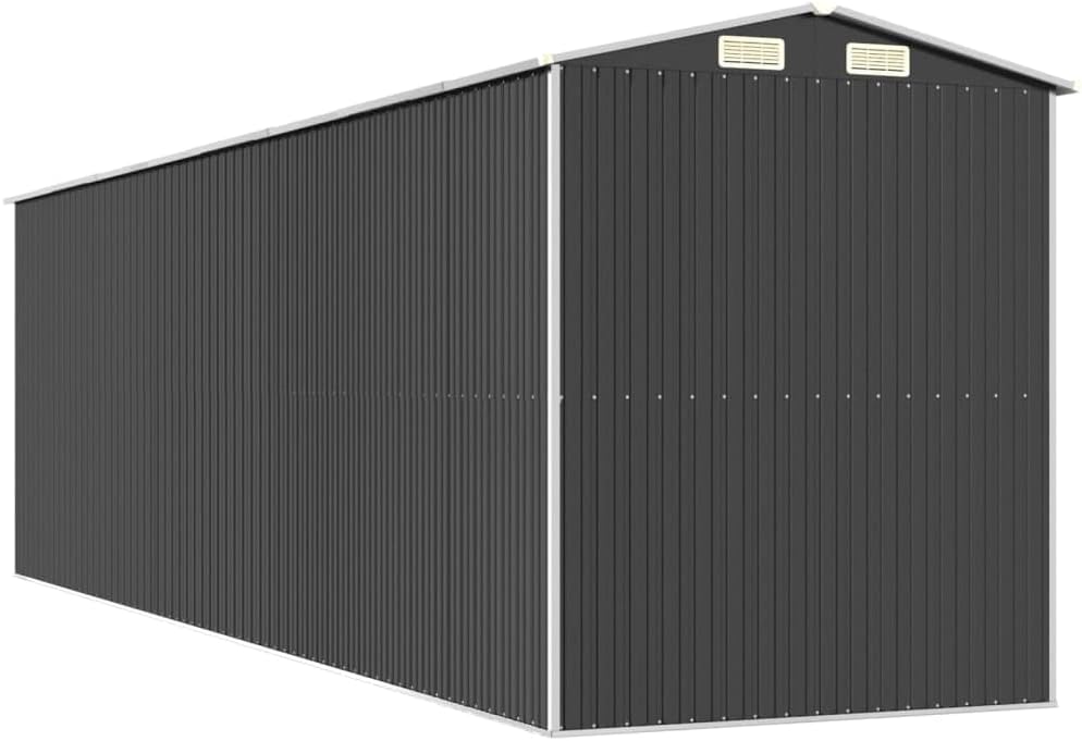 Abri de Jardin - anthracite acier galvanisé 192x689x223 cm - 3147455