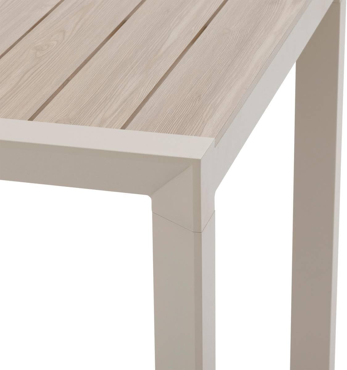 jardinite - Evasion 6 places - aluminium effet bois lin et argile