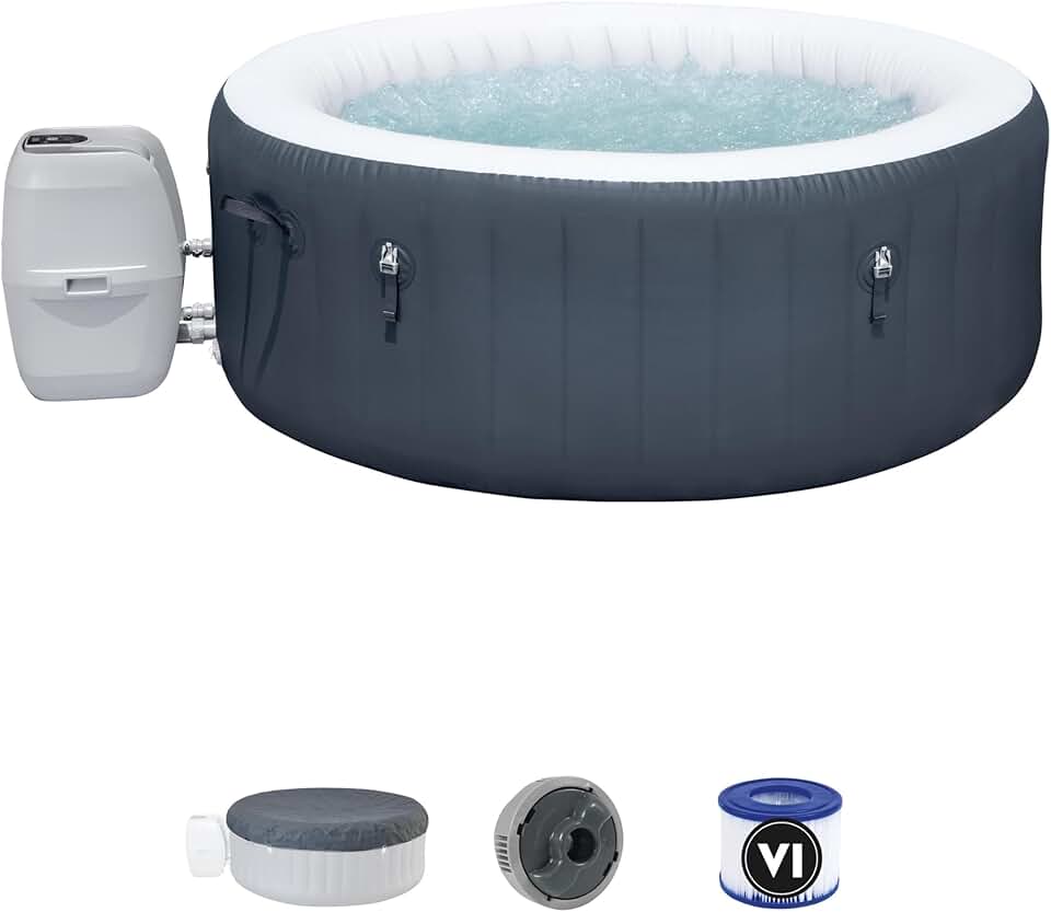 jardinite - jardinite Baja - rond 2-4 pers - Airjet gonflable