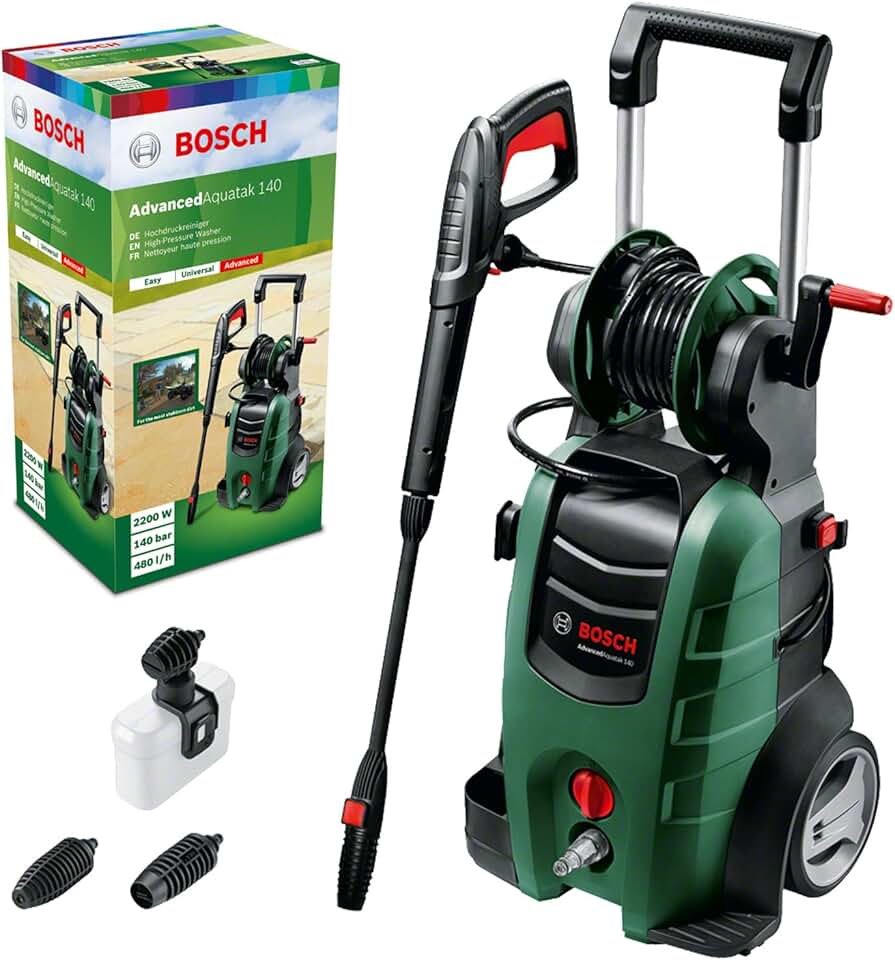 jardinite - AdvancedAquatak 140 - 2100W - nettoyeur haute pression compact