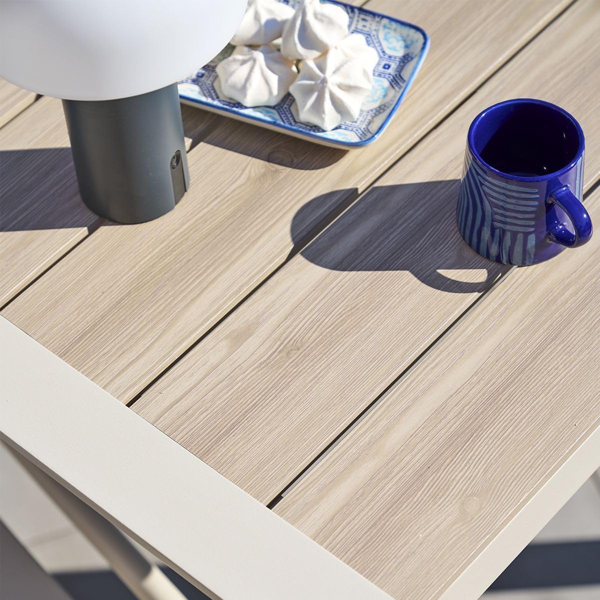 jardinite - Evasion Argile - 2 places - aluminium époxy lattes bois