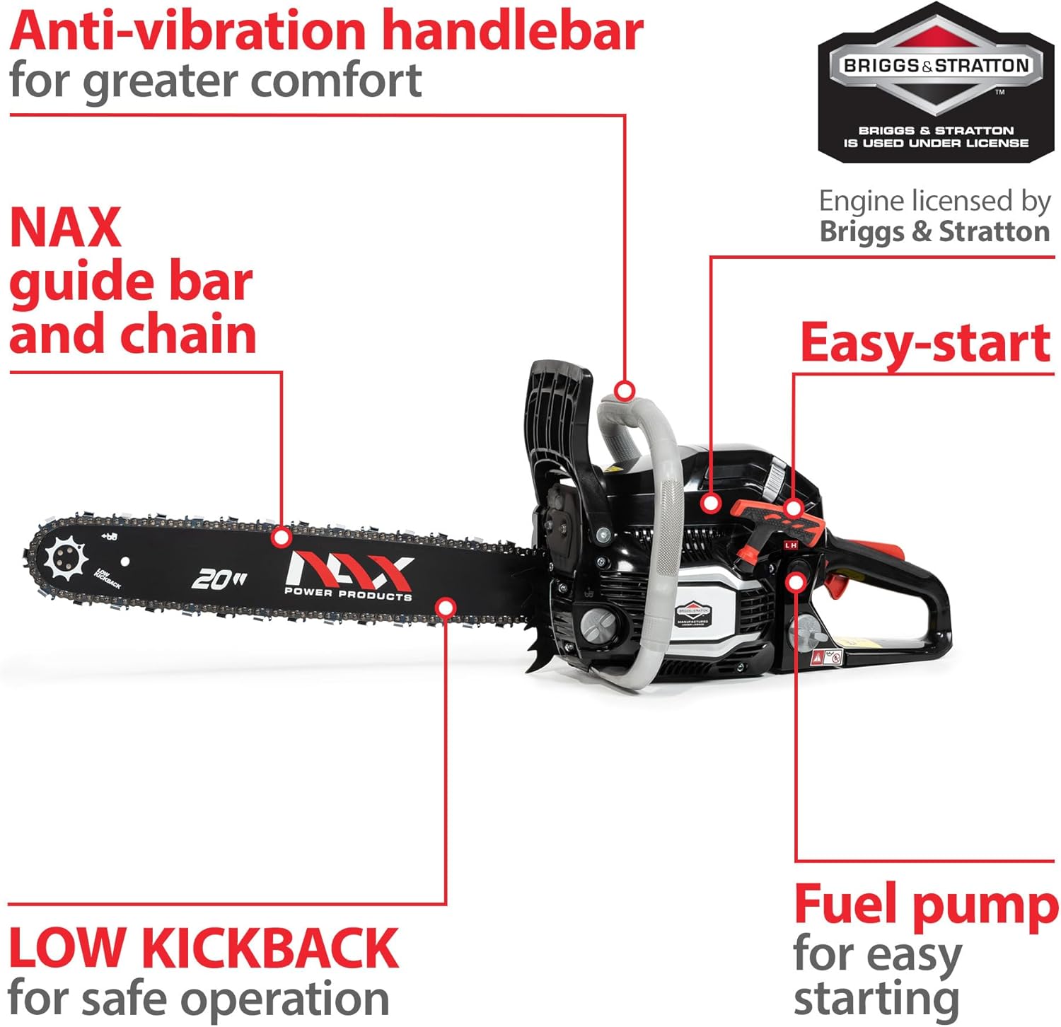 NAX Power Products - 500C - 61,5 cm3 2 kW 20