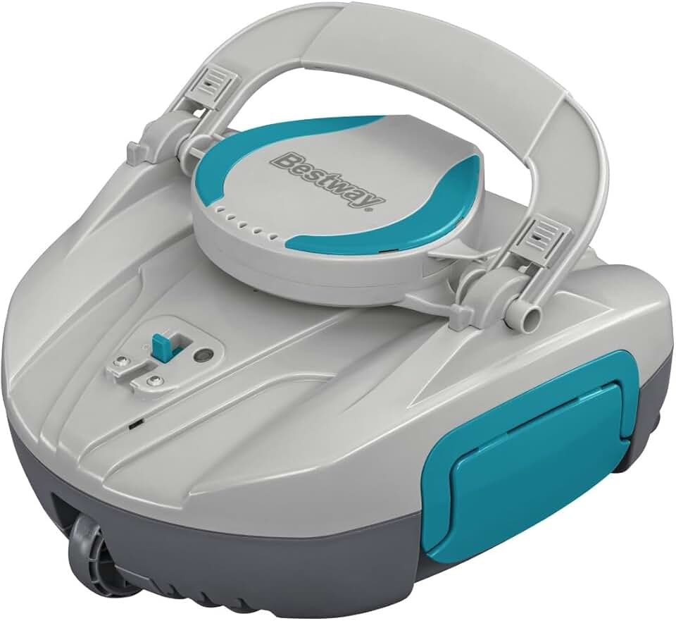 jardinite - AquaTronix Robot piscine automatique - 27x24,4x15,5 cm - Gris/Vert G100-27