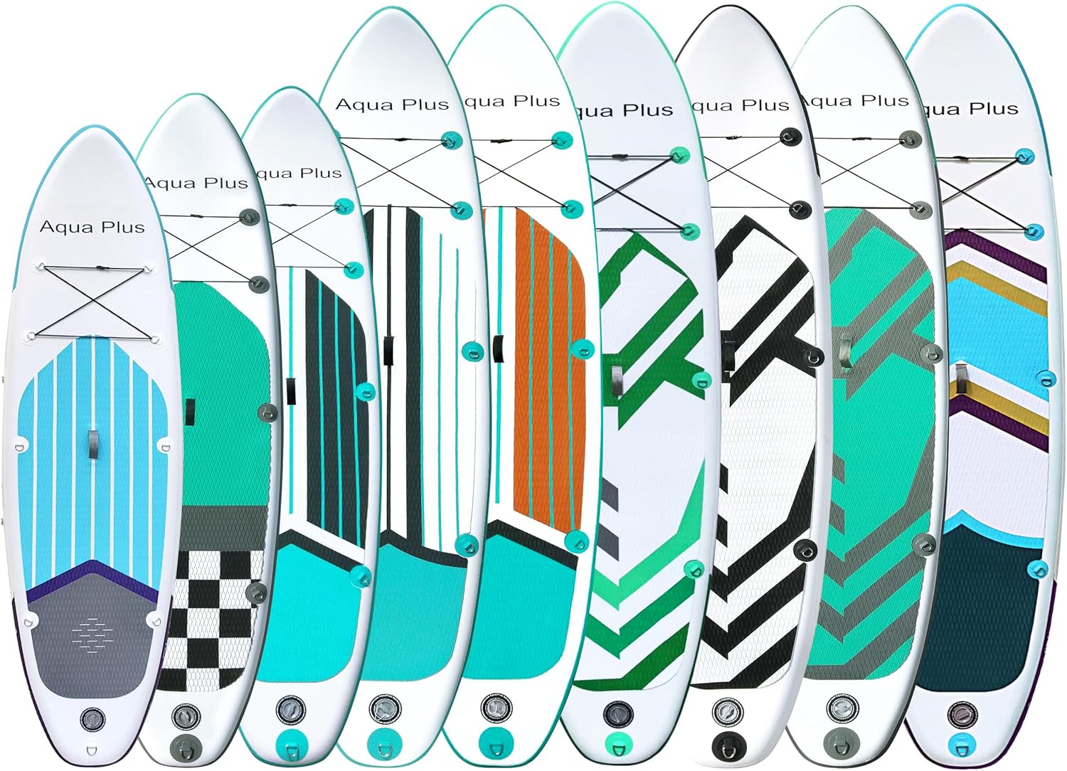 jardinite - Stand Up Paddle Gonflable - 15cm - ISUP, pagaie, pompe, adulte/junior
