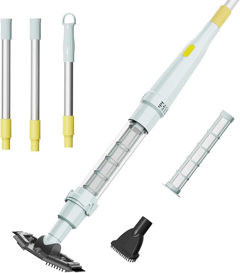 jardinite - S1 Lite aspirateur piscine sans fil, 90 min, léger, S1 Lite