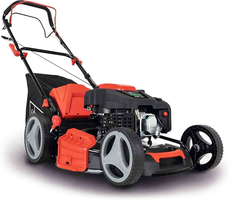 jardinite - Tondeuse thermique autotractée - 53cm - 6CV, mulching, 65L, réglage hauteur, MS225-53