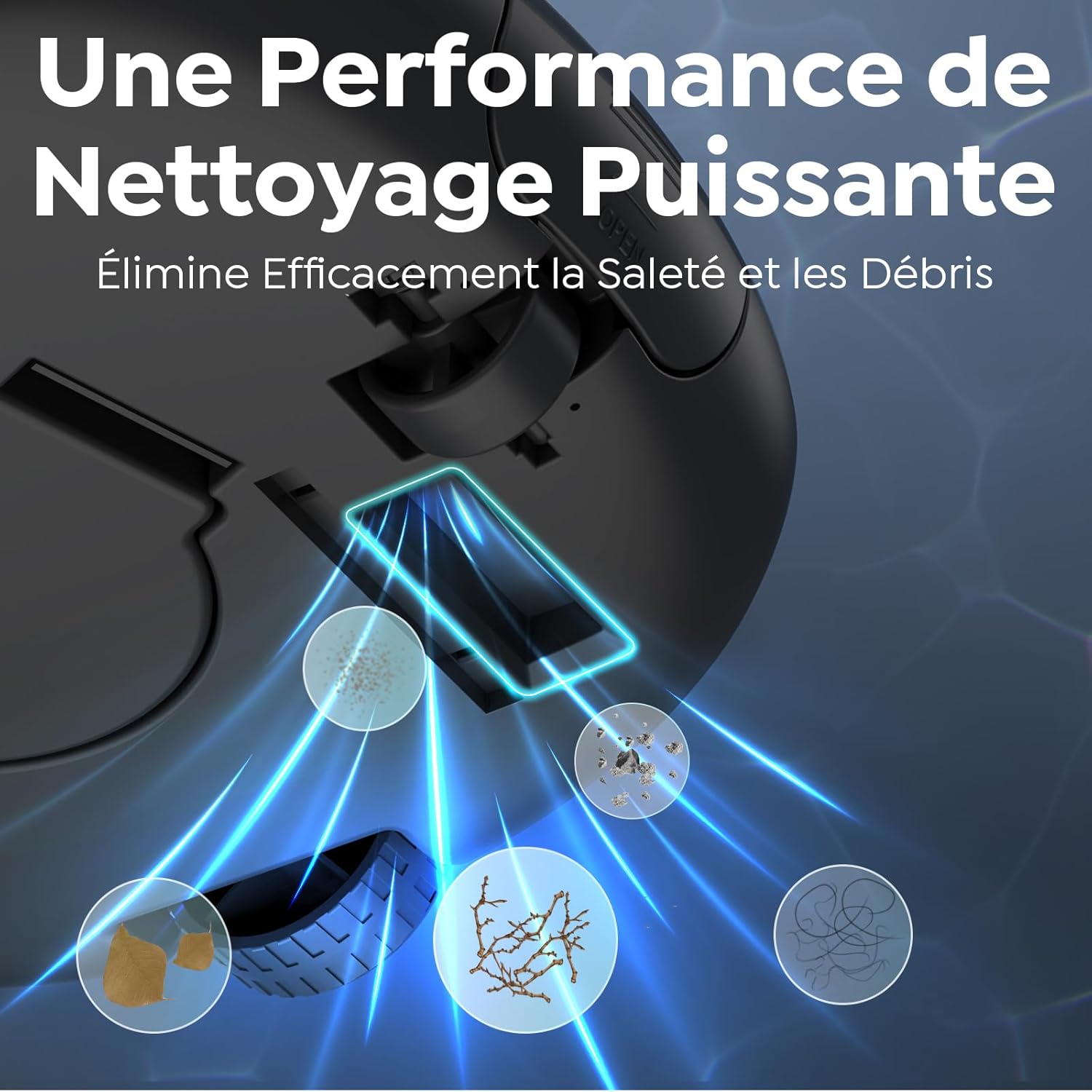 Pleco - Se Robot Piscine - 130 min, charge rapide, double moteur - nettoyage sans fil