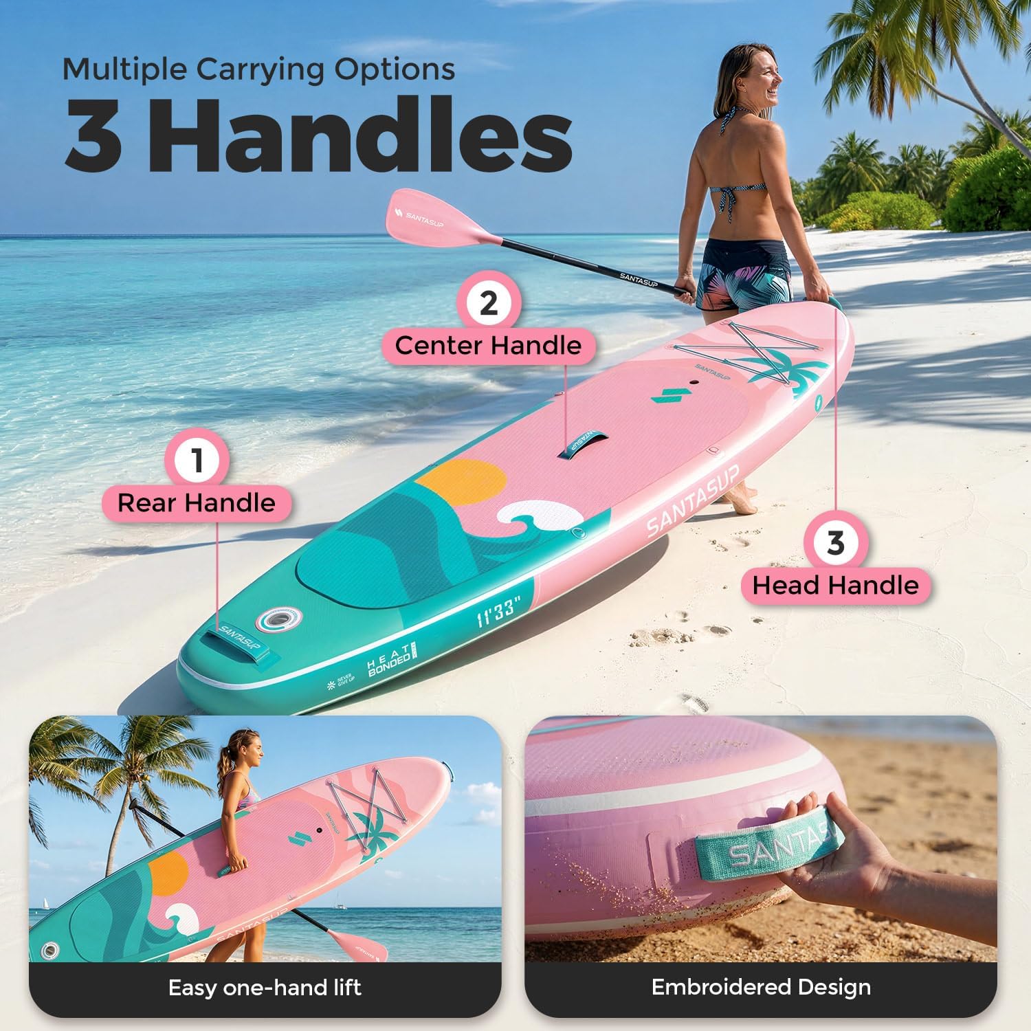 Stand Up Paddle gonflable - 10'6