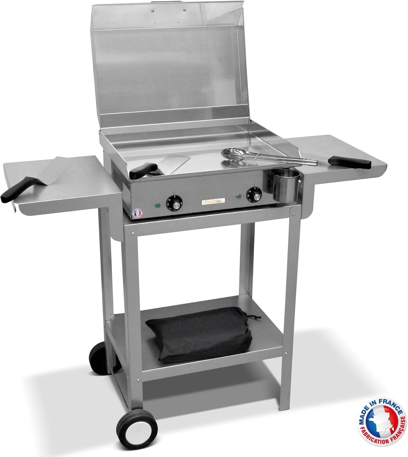 PLANCHAELEC - NEO série - 53x43x18cm - inox, thermostat, 8 pers, E530-2400W