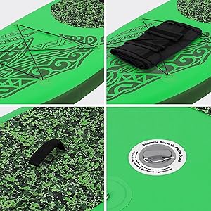 jardinite planche de stand up vert paddling makani 320x80x15 cm SUP gonflable paddle board de surf