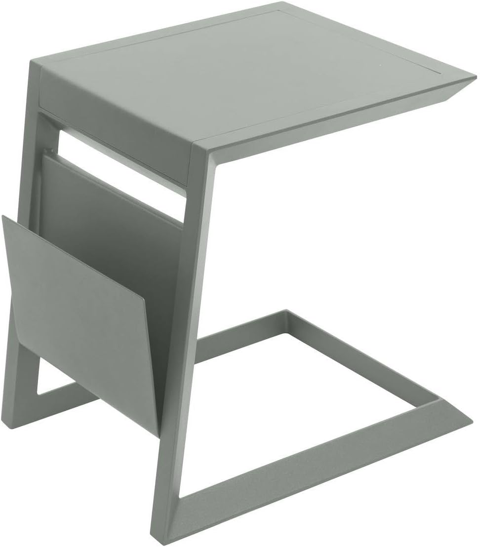 jardinite - Table d'appoint Allure - 55x45x55 cm - Vert Laurier