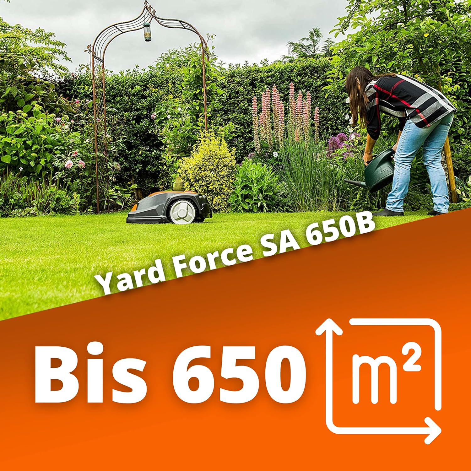 jardinite - SA650B Série - 650m² - Capteurs obstacles et soulèvement