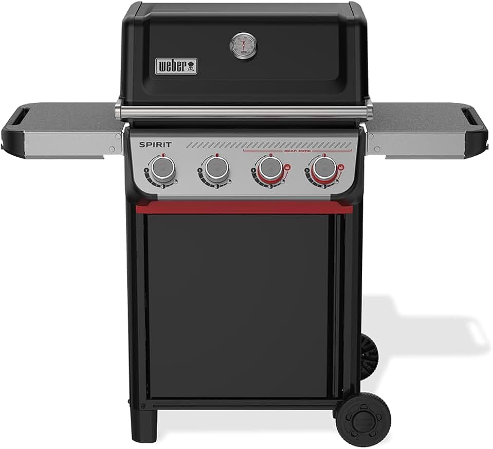 jardinite - Spirit E-425 - barbecue gaz 4 brûleurs, mix plancha, 8200W
