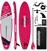 jardinite Stand Up Paddle Planche de Surf Sup Gonflable Complet Accessoires Pagaie Réglable, Pompe...