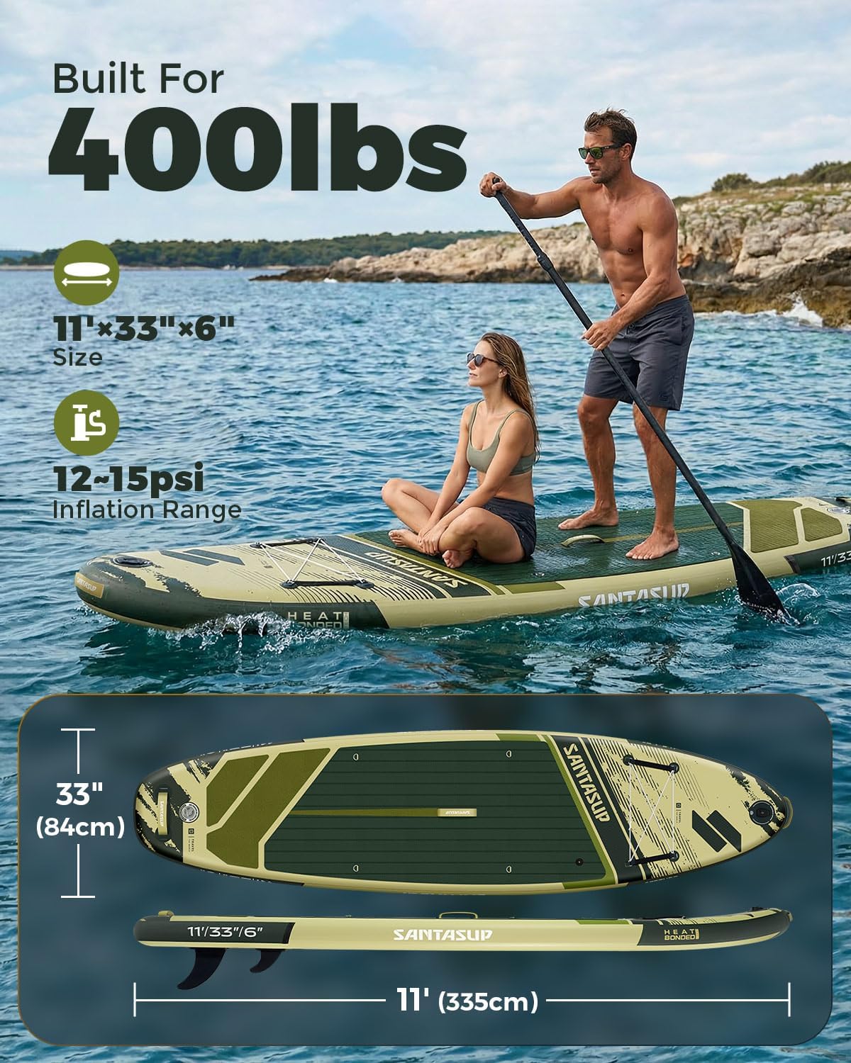 Stand Up Paddle Gonflable - 10'6